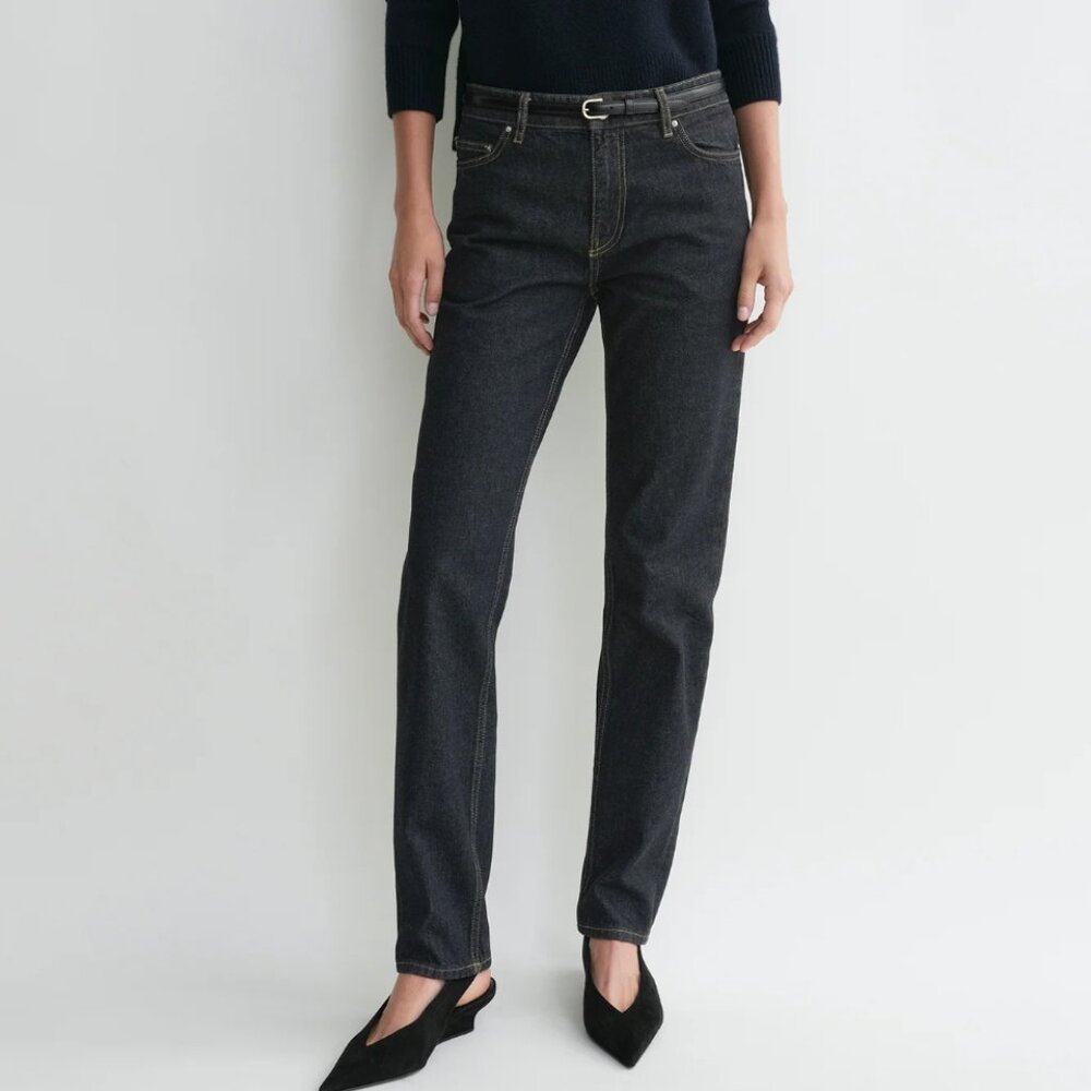 TOTEME Low taper denim faded black - BNWT
